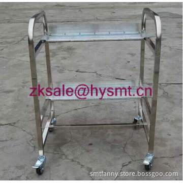 JUKI stainless steal feeder trolley cart with 80 FEEDER